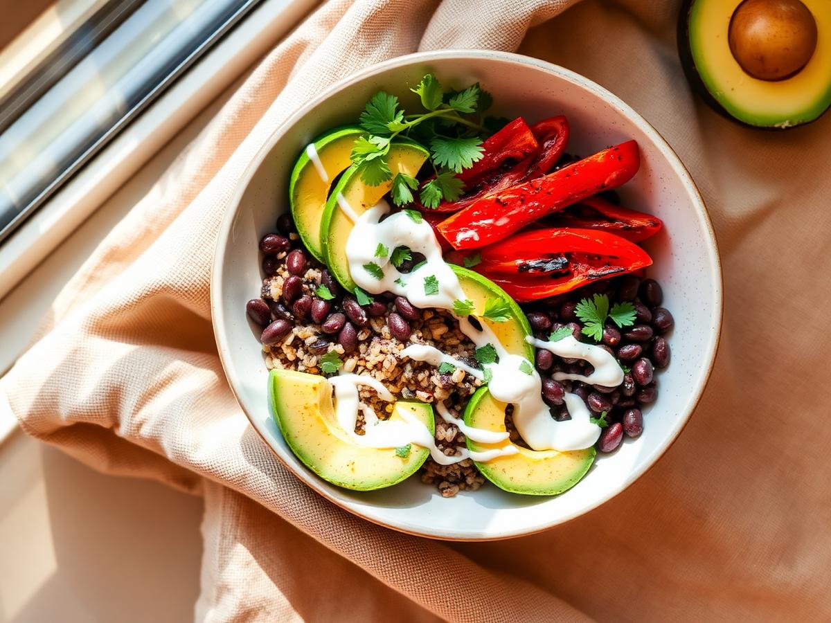 Black Bean and Quinoa Power Bowl