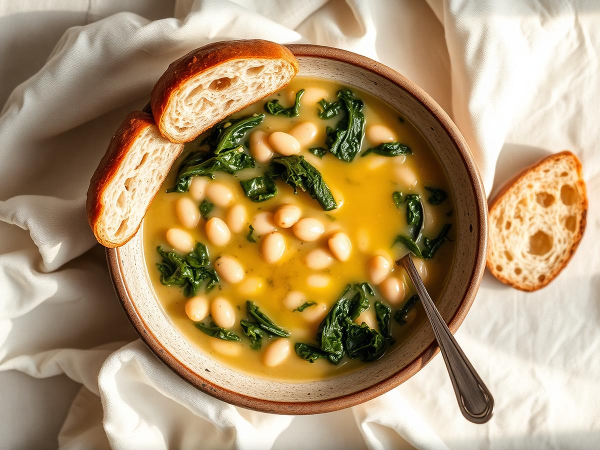 Tuscan White Bean and Kale Soup